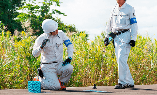 漏水調査イメージ